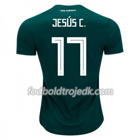 Mexico VM 2018 Jesus C. 17 Hjemme - Fodboldtrøjer(S/S)